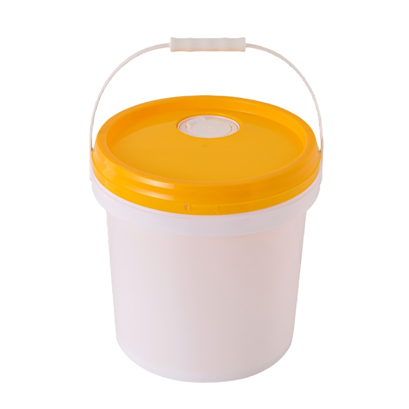 Plastic Pail Paint Pail Container Plastic Bucket All Purpose Pail with Handle and Lid 2.5 Gallon