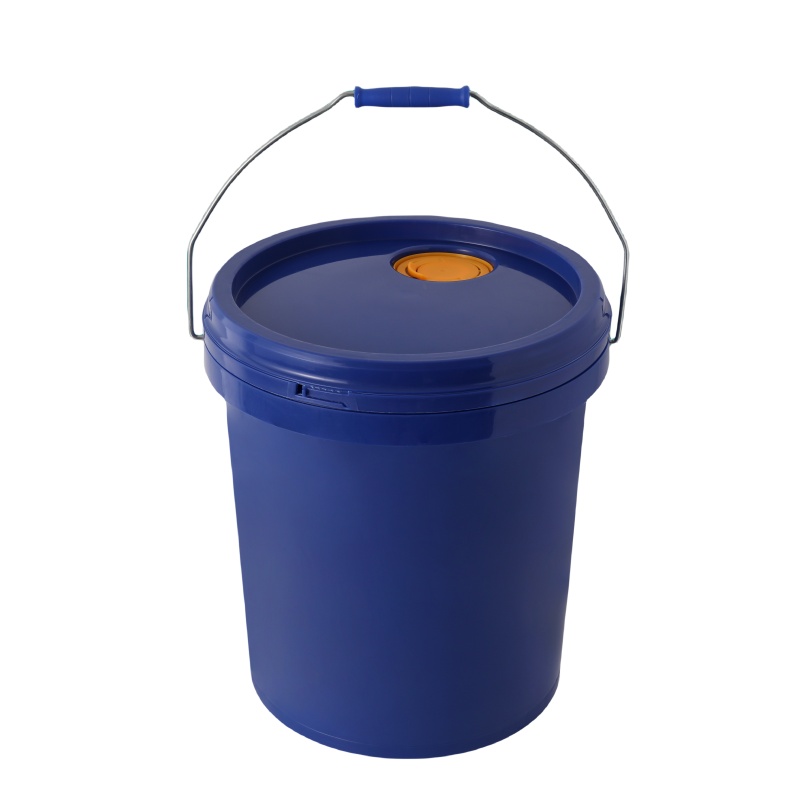 17L Sealing Plastic Paint Bucket 4.5Gallon Paint Pail with Spout Lid