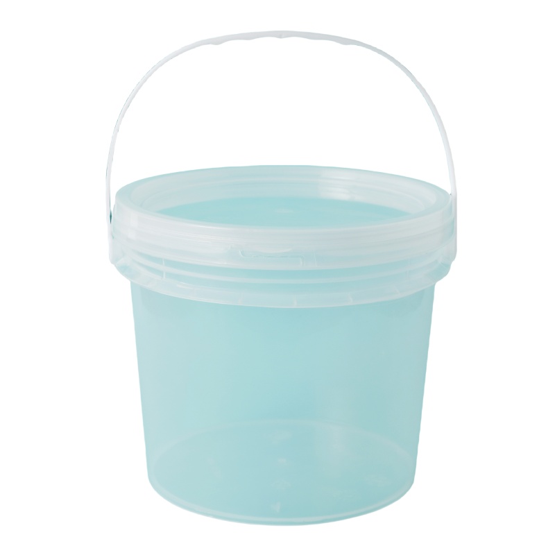4.8L Empty Baseball Bucket 1.25Gallon Multipurpose Plastic Sport Bucket Clean Color