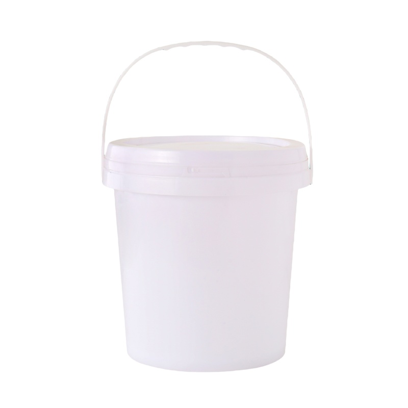 6L Multi-functional Plastic Bucket 1.5Gallon Paint Pail Round Comfort Handle Plastic Utility Bucket