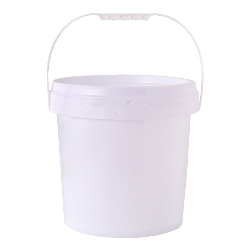 8L Multi-functional Plastic Bucket 2Gallon Empty Outdoor Paint Bucket Color Mixing Bucket