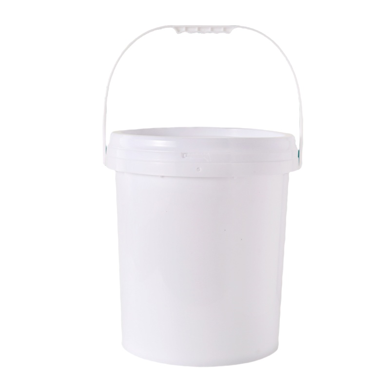 4 Gallon Plastic Paint Pail 17.5L Multi-functional Bucket Storage Plastic Bucket